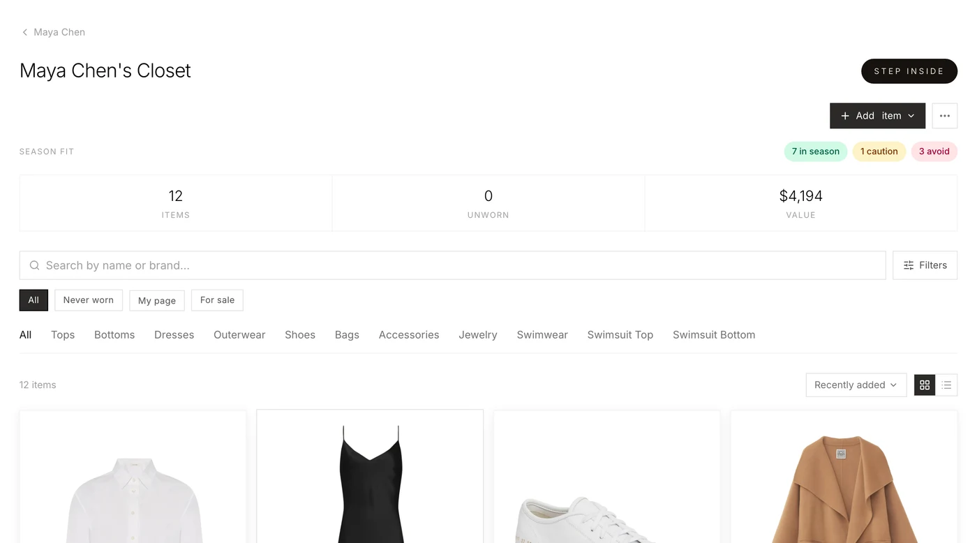 Design & deliver looks in Stylement